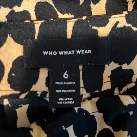 Who What Wear - patterned skirt - size 6 - Picture 4 of 4